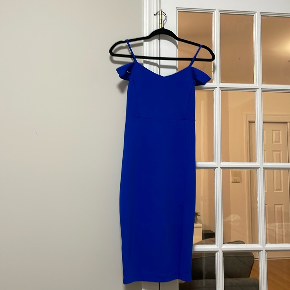 Express Royal Blue Dress